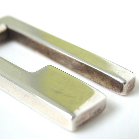 GUCCI G motif Pendant top Silver 925 SV925 w bag - Picture 4 of 4